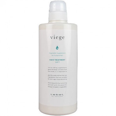 Lebel Viege Vegetable Supplement For Scalp & Hair Hair Treatment Soft 蔬果精華柔軟保濕修護霜 600ML