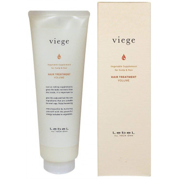 Lebel Viege Vegetable Supplement For Scalp & Hair Hair Treatment Volume 蔬果精華彈性修護霜 240ML
