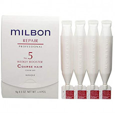Milbon Repair No 5 Weekly Booster Coarse Hair Masque 粗頭髮修護護髮膜 9gx4