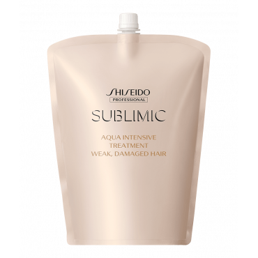 Shiseido Professional Sublimic Aqua Intensive Treatment Weak Damaged Hair 水凝護髮素 脆弱且受損髮絲 1800G