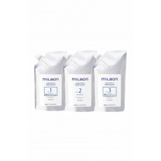 Milbon Smooth 3-step Deep conditioning Treatment Medium Hair 深層焗油護理套裝中性髮質  600G x 3 