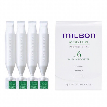 Milbon moisture no 6 weekly booster Masque 9gx4