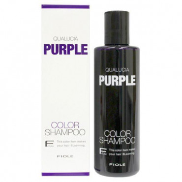 FIOLE QUALUCIA PURPLE COLOR SHAMPOO 紫色去黃洗髮水 250ML
