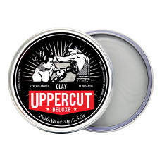 Uppercut Deluxe Clay strong hold low shine 啞光造型髮泥 70g