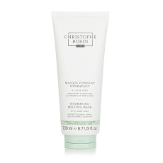 CHRISTOPHE ROBIN Hydrating Melting Mask with Aloe Vera hydrated hair shiny and plumped lengths 蘆薈保濕護髮素 200ml