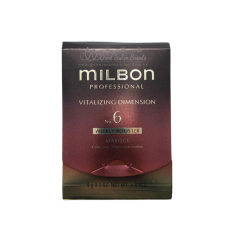Milbon VITALIZING DIMENSION Weekly Booster Masque 喚彈系列燙染受損髪質專用焗油 9gx4