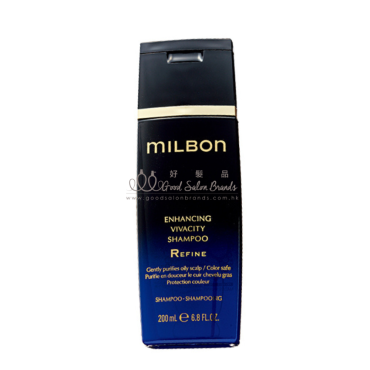 Milbon ENHANCING VIVACITY Refine Shampoo Gently Purifies oily scalp 油性頭皮專用洗髮露 200ml