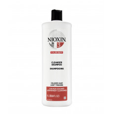 Nioxin 儷康絲 3 CLEANSER Shampoo Colored Hair Light Thinning 日常豐盈洗髮露 - 纖幼髮質正常至稀薄頭髮及經電染髮質 1000ML