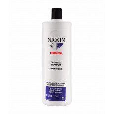 Nioxin 儷康絲 6 CLEANSER Shampoo Chemically Treated Hair Progressed Thinning 日常豐盈洗髮露 - 中至粗糙顯著稀薄頭髮及經電染髮質 1000ML