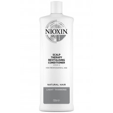 Nioxin 儷康絲 1 SCALP Therapy Revitalising CONDITIONER Natural Hair Light Thinning 日常豐盈護髮露 - 纖幼及正常至稀薄頭髮 1000ML